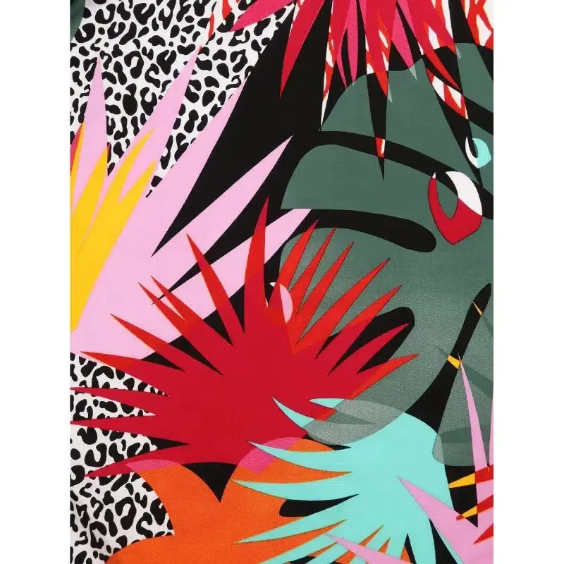 Bohemian Kimono - Bold Prints with Belt