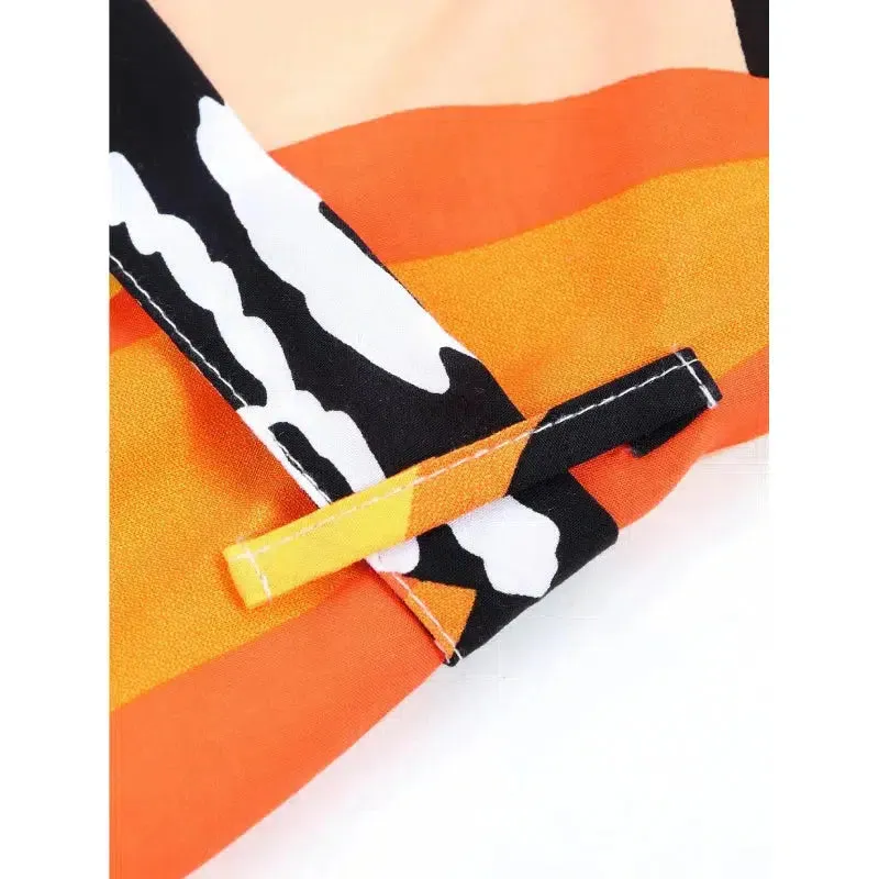 Bohemian Kimono - Bold Prints with Belt