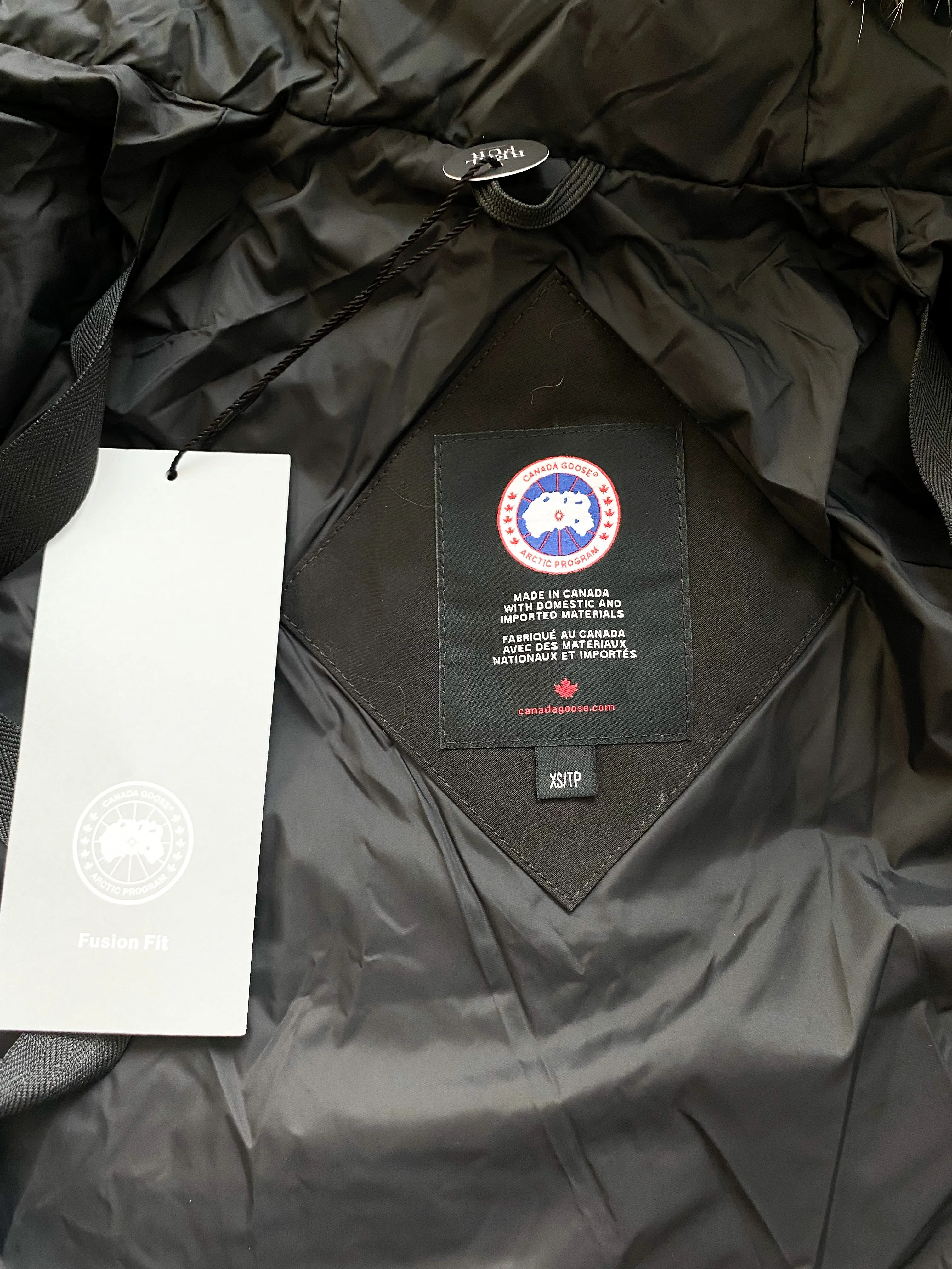 Canada Goose Black Shelburne Fusion Fit Women's Jacket