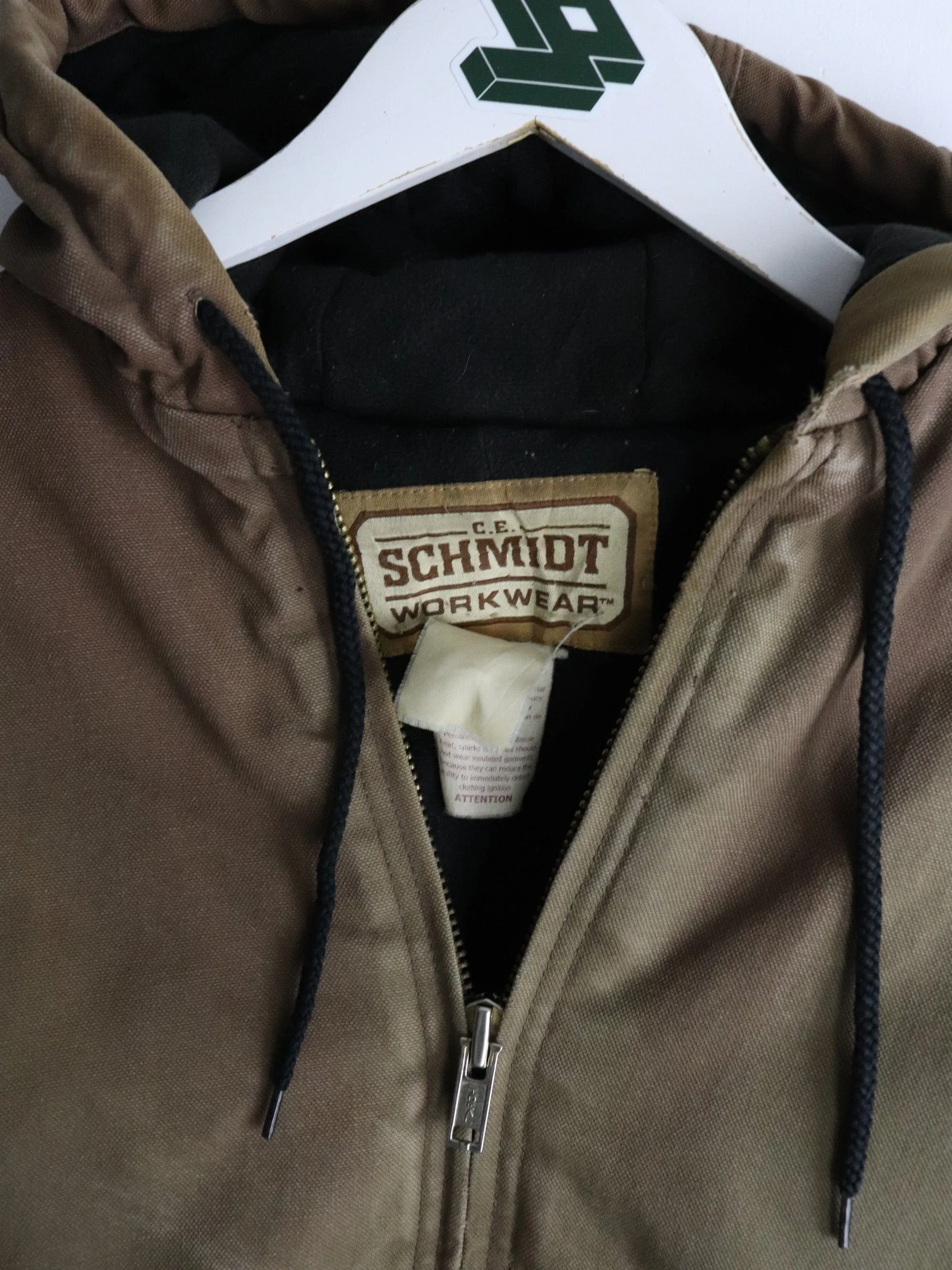 C.E. Schmidt Jacket Mens Large Brown Work Wear