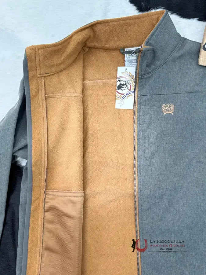 Cinch Boy's Match Dad Bonded Jacket - Grey