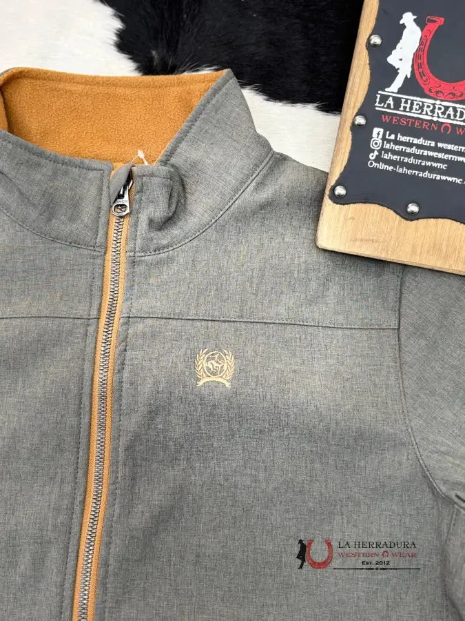Cinch Boy's Match Dad Bonded Jacket - Grey