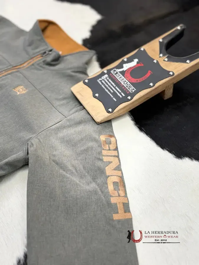 Cinch Boy's Match Dad Bonded Jacket - Grey