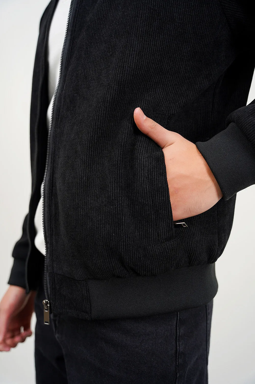 CORDUROY BOMBER JACKET