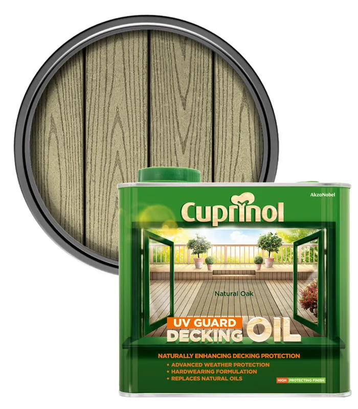 Cuprinol UV Guard Decking Oil