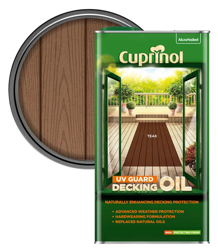 Cuprinol UV Guard Decking Oil