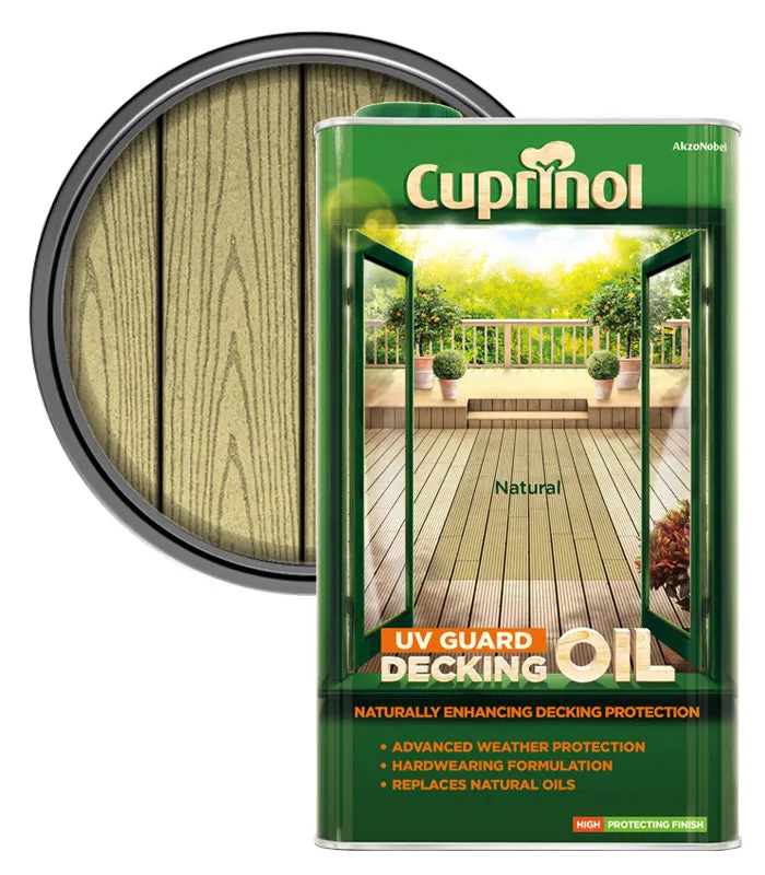 Cuprinol UV Guard Decking Oil
