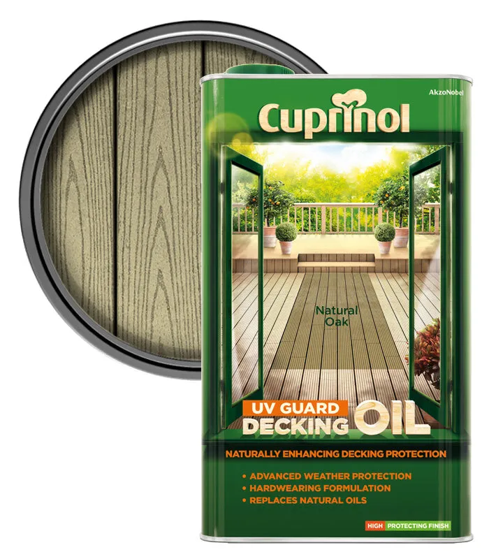 Cuprinol UV Guard Decking Oil