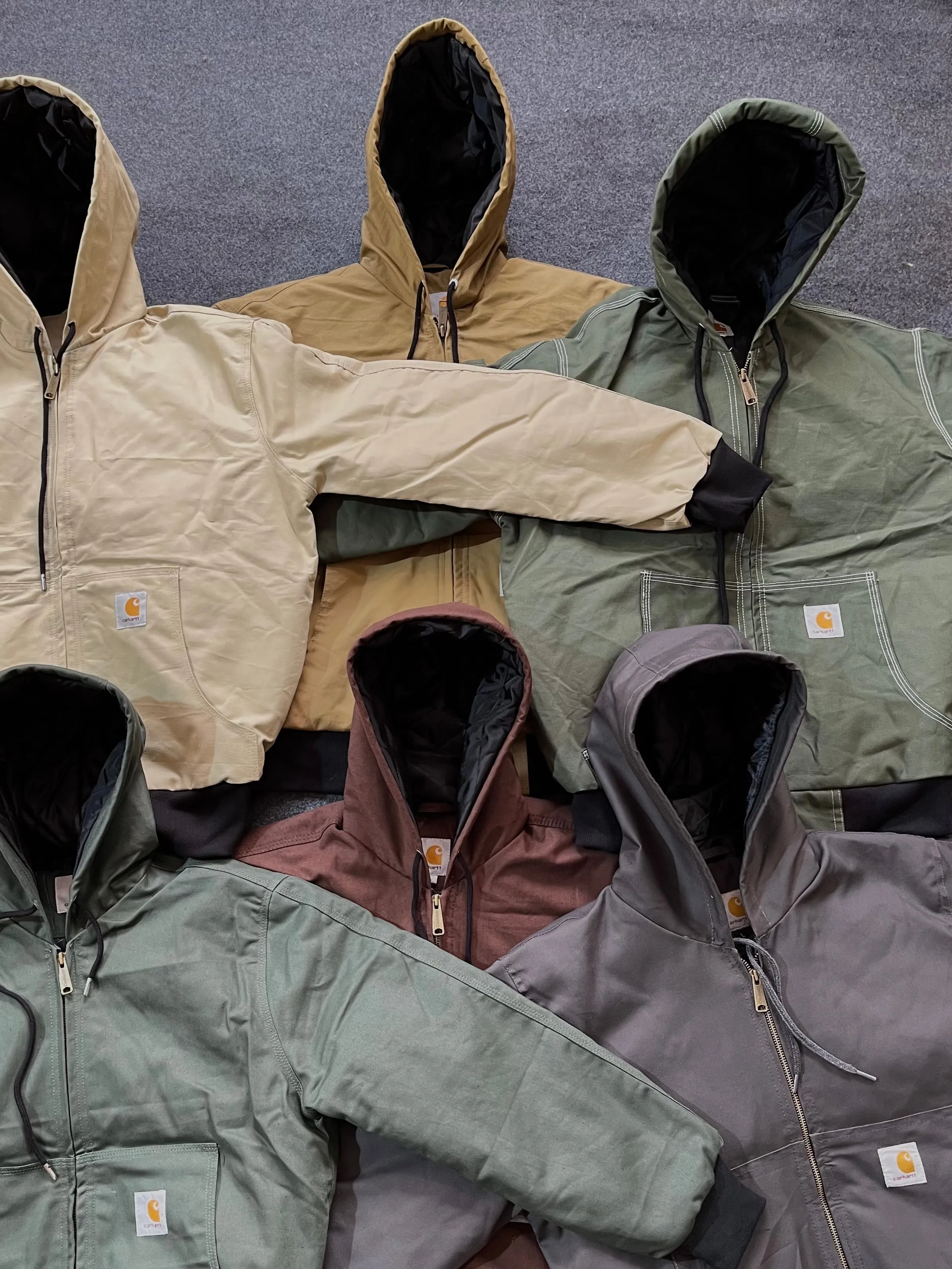 Custom handpick Vintage Carhartt Rework Style Mix Hooded Jackets