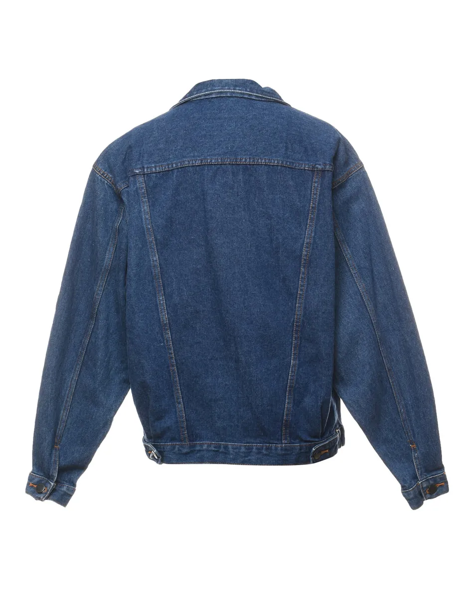 Dark Wash Classic Denim Jacket - M