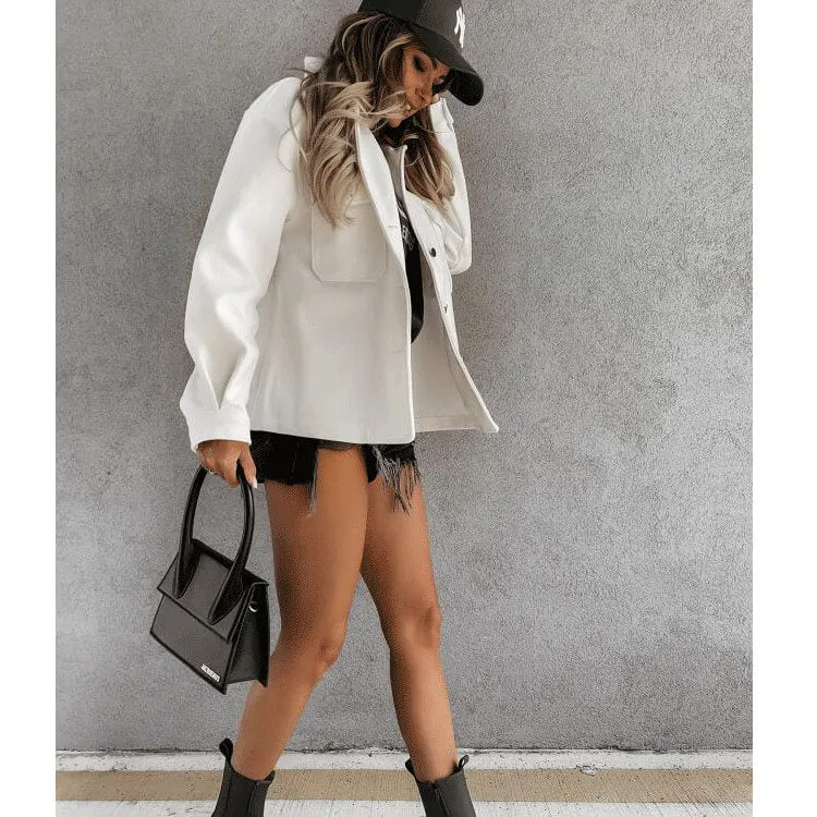 Fall '21 Warm Shirt Jacket Top  COLORS