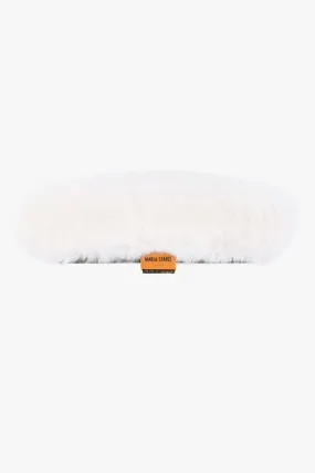 Faux Fur Collar - White