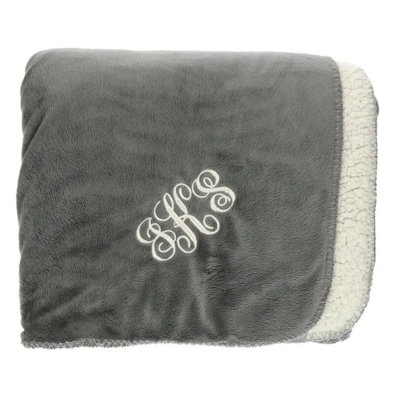 Fleece and Sherpa Blanket