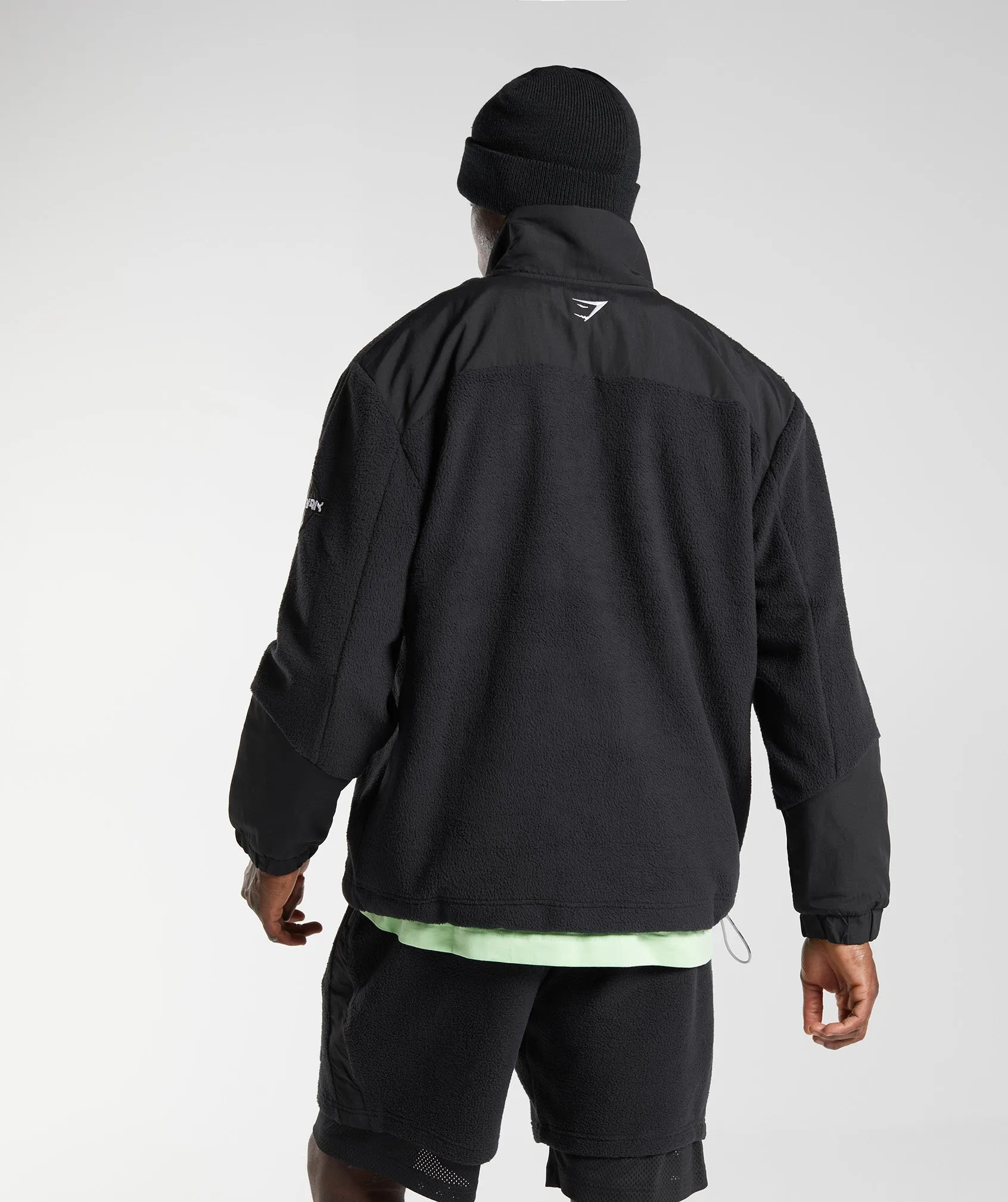 Gymshark Vibes Fleece 1/4 Zip - Black