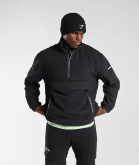 Gymshark Vibes Fleece 1/4 Zip - Black