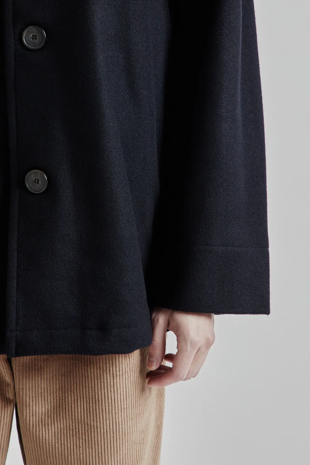 Harbour Wool Jacket - Dark Navy