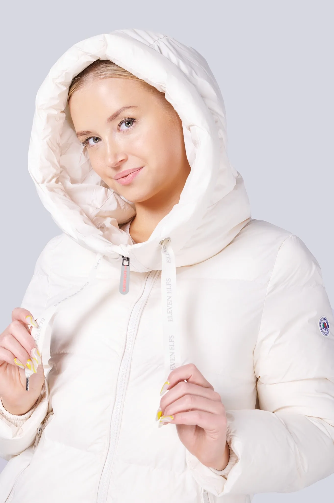 Ivy Short Vegan Down Jacket | Off White