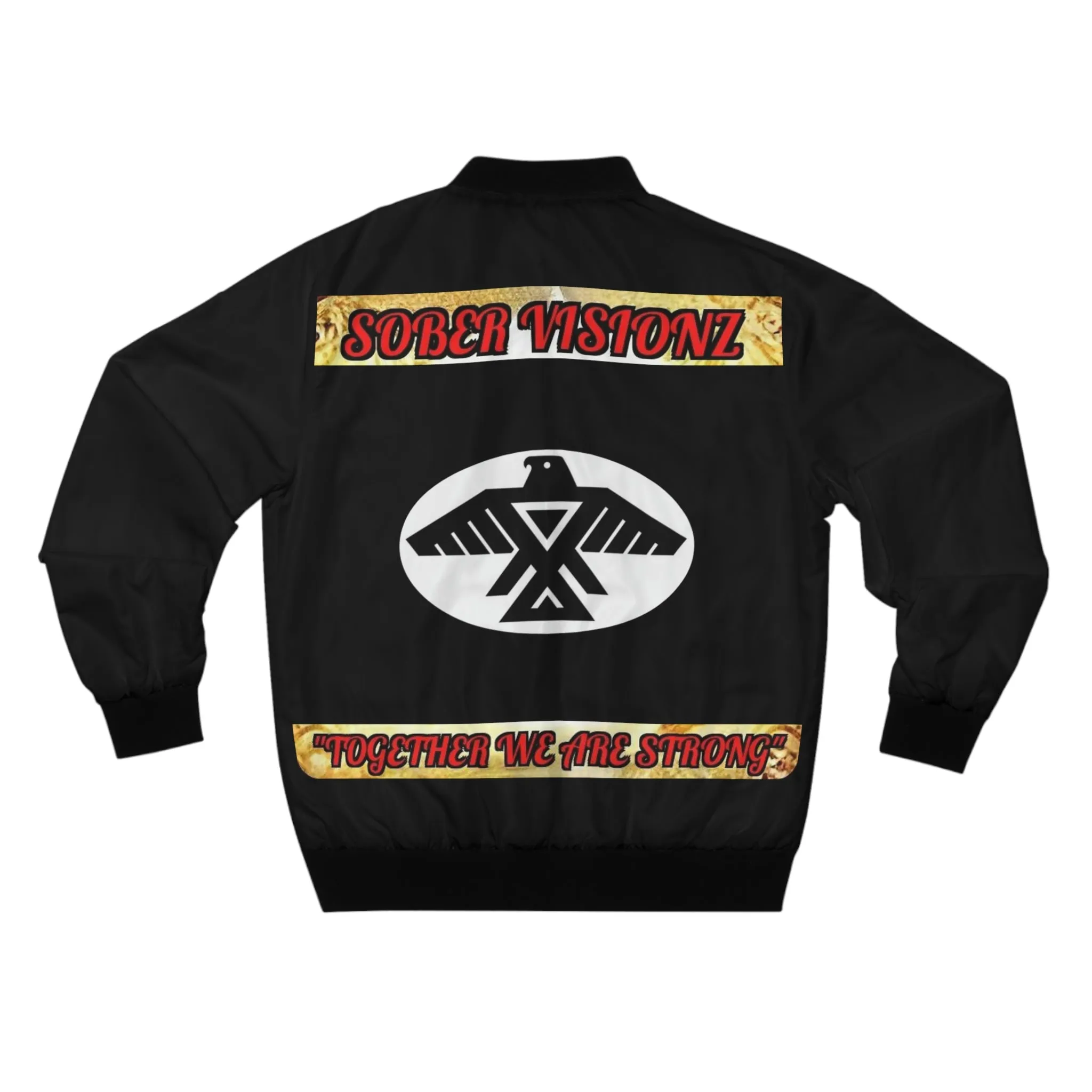 Men's Sober Visionz Bomber Jacket (AOP)