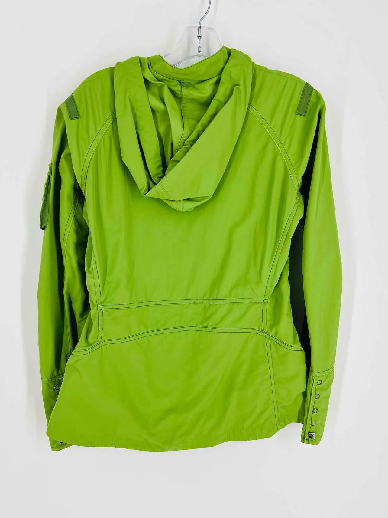 Mountain Hard Wear Size 8 Lt Green Hooded Nylon Jackets Jacket