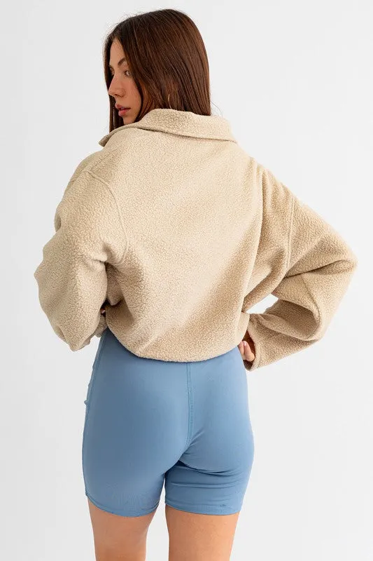 “Plush” Fleece Pullover Sweater