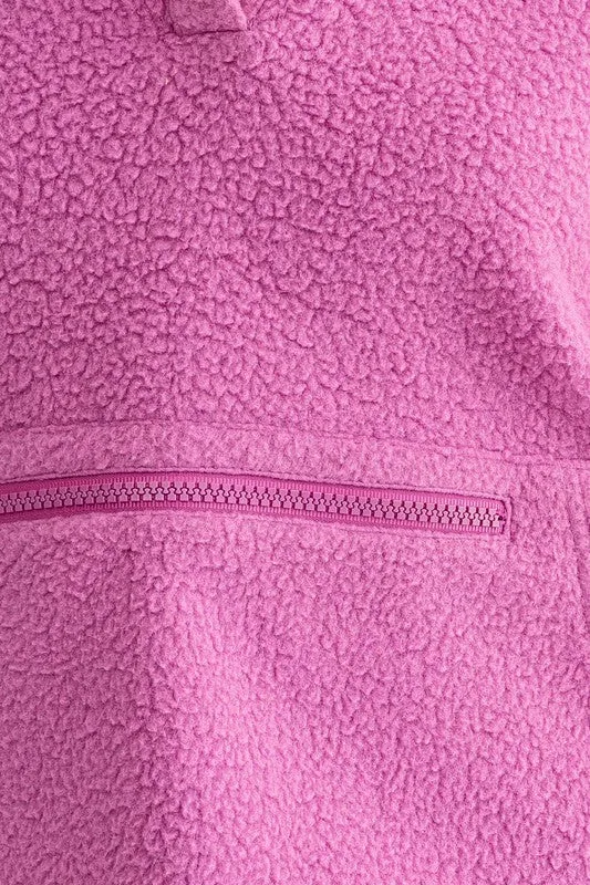 “Plush” Fleece Pullover Sweater