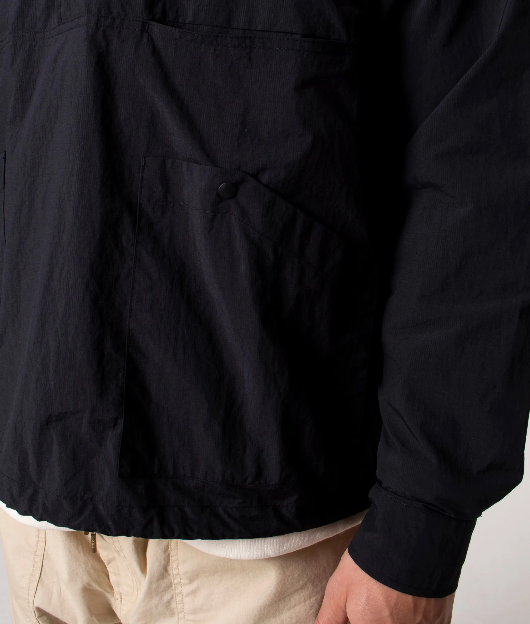Relaxed Fit Pullover Over Shirt