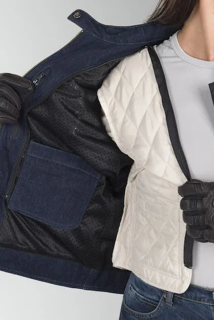 SEGURA 🇫🇷 ORIANA WOMENS LEATHER/DENIM JACKET