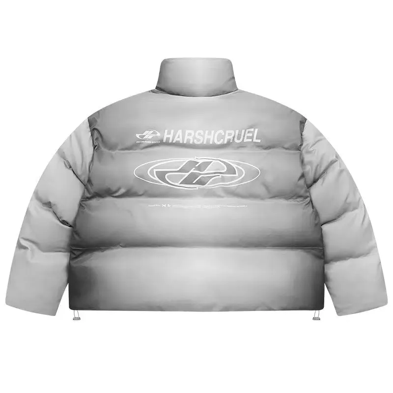 Street Style Typography Down Jacket