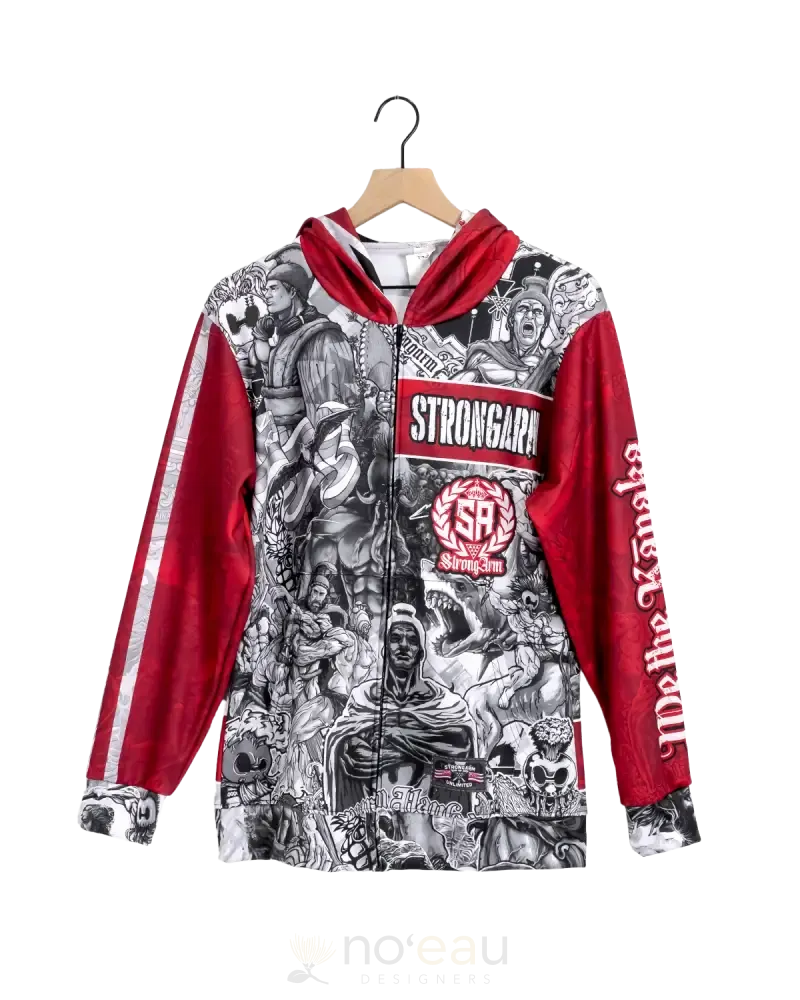 STRONGARM HAWAIIANS - SA Hawaiian Comic Zip Hoodie