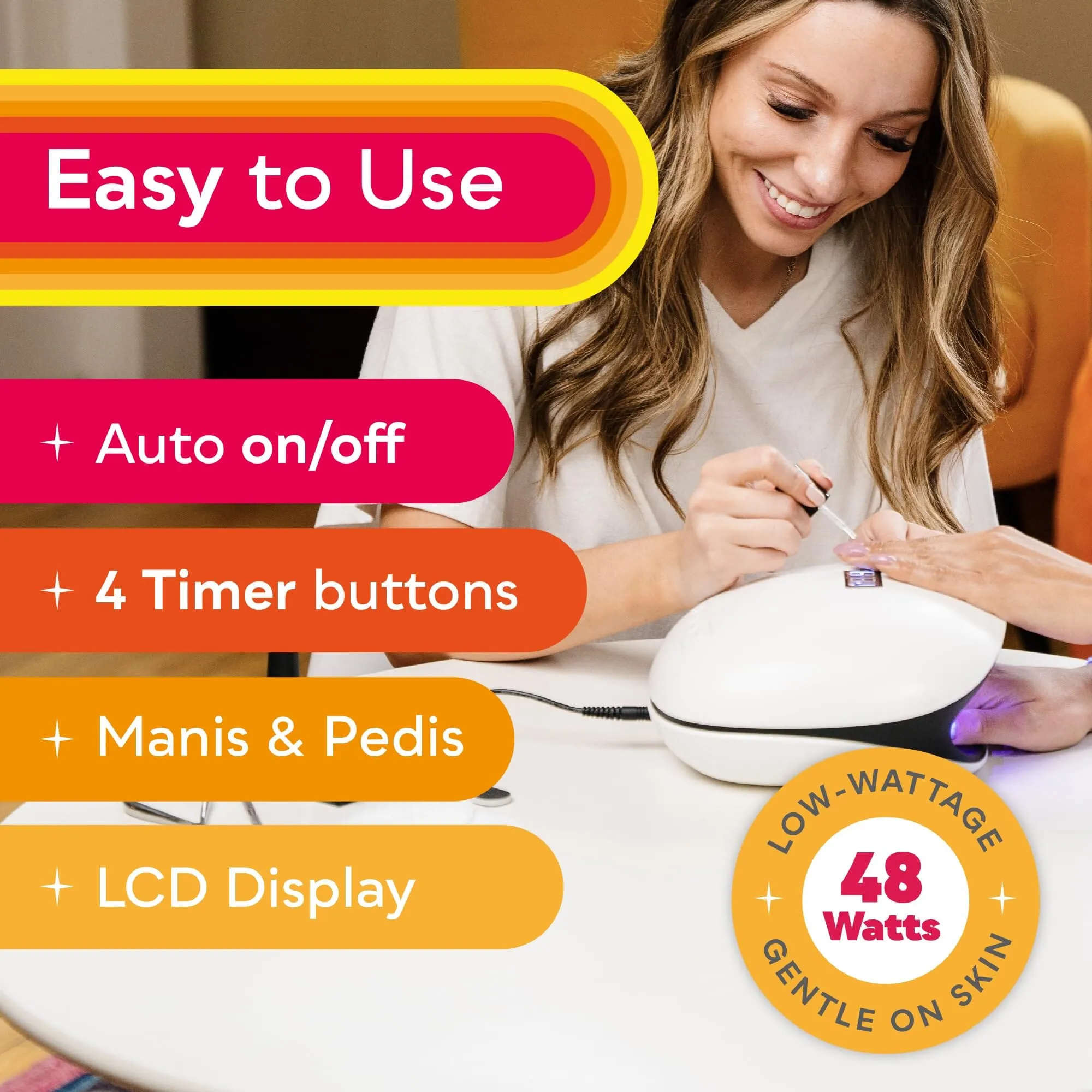 SUNUV SUN4 48W UV LED Nail Lamp
