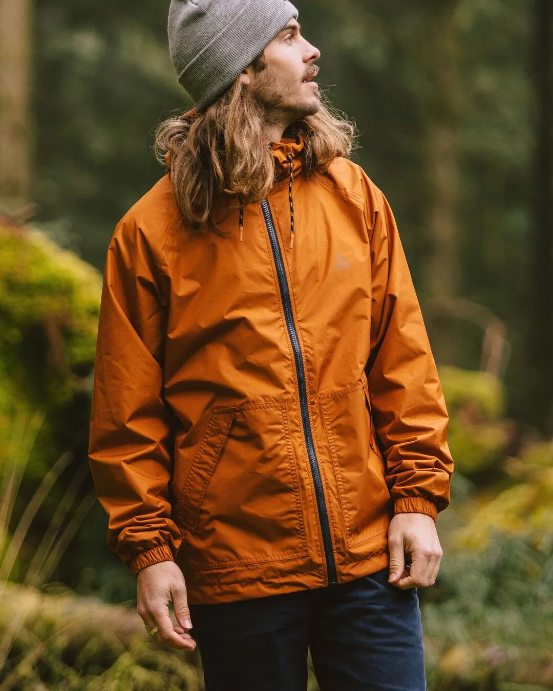 Tallows Recycled Water Resistant Jacket - Glazed Ginger