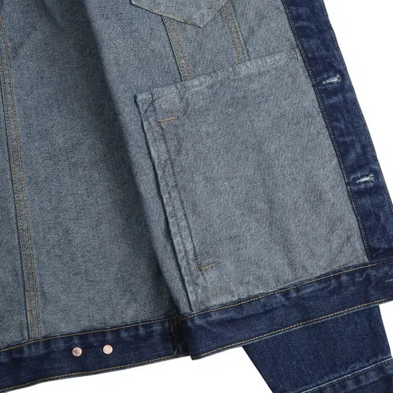 Washed Slim Fit Denim Jacket