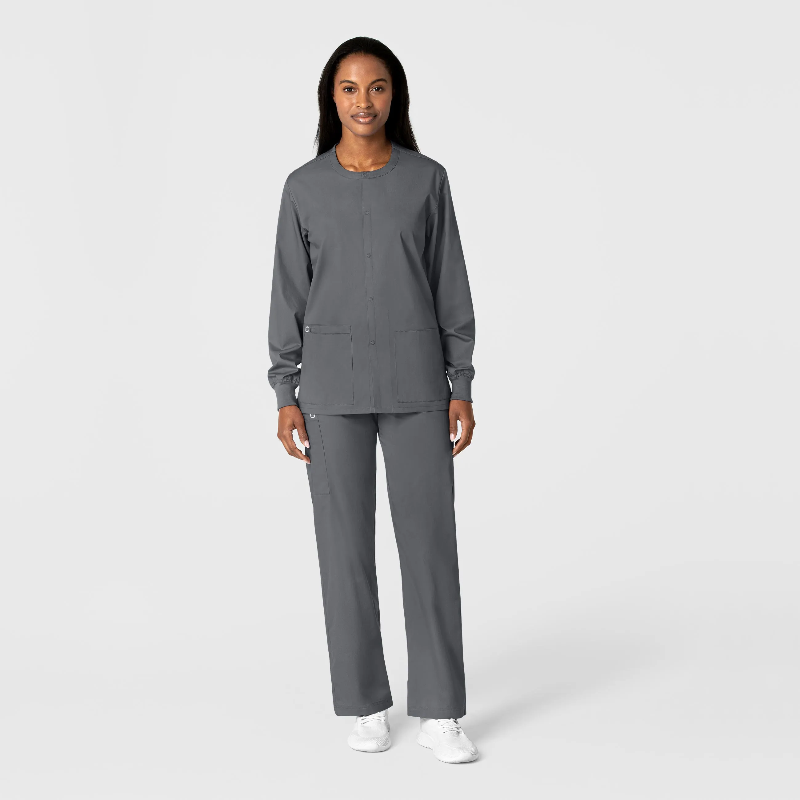 Wink WONDERWORK Unisex Snap Front Jacket 800